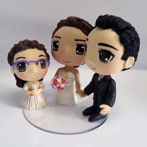 Pode ir junto com os noivos para a lua de mel